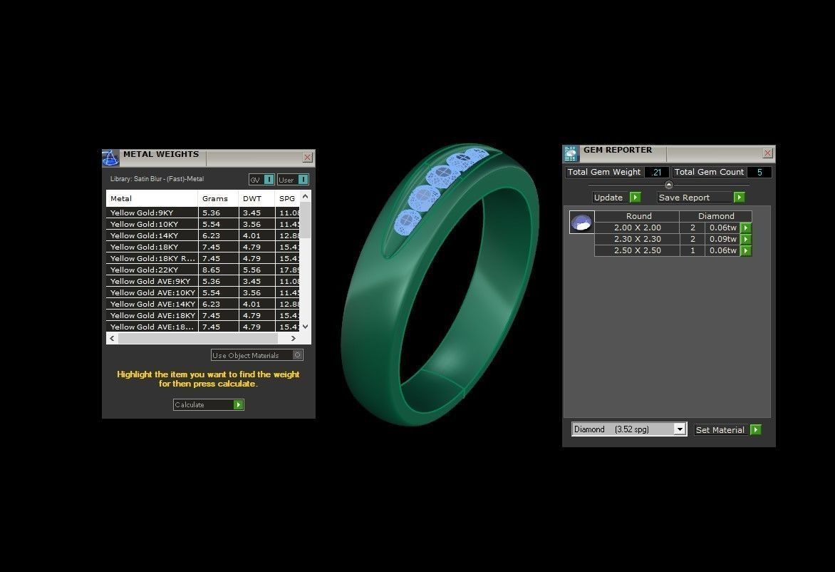 Man Ring Cad File MR 272 3D print model_5
