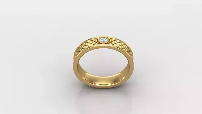 Man Ring Cad File MR  270 3D print model
