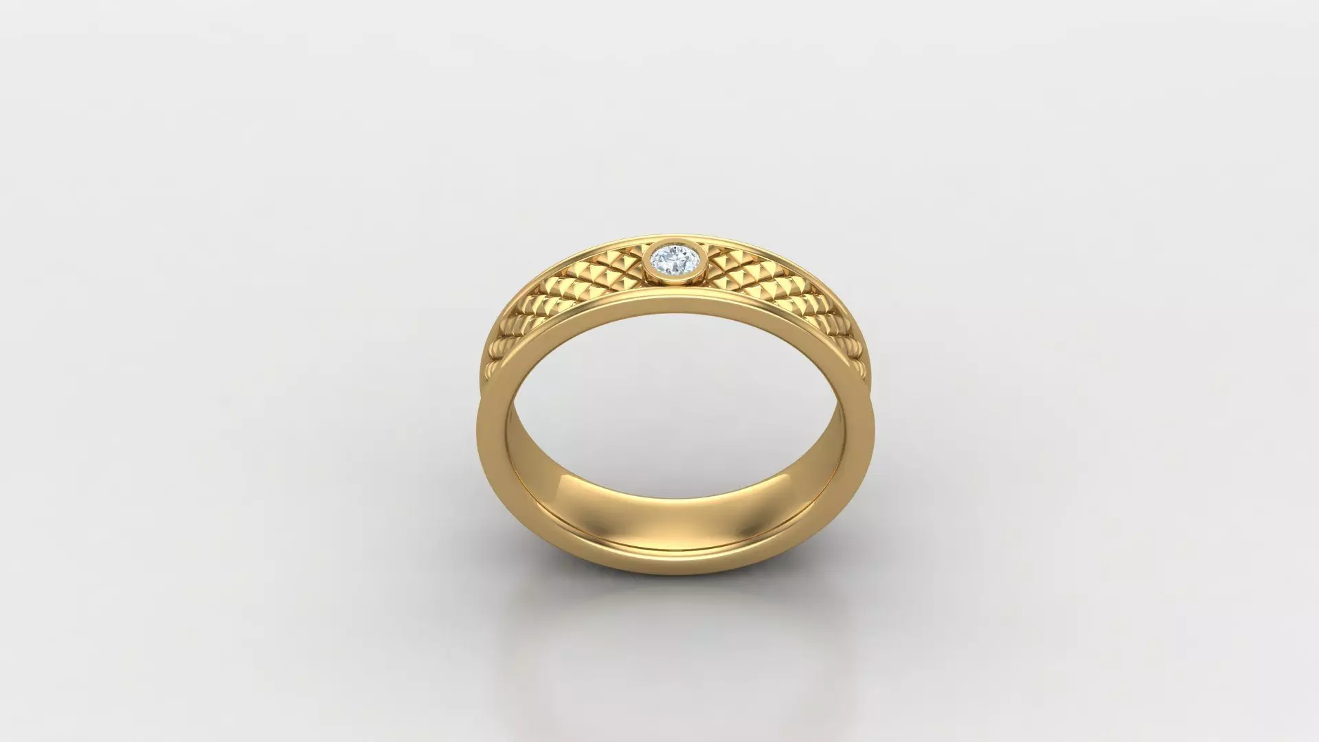 Man Ring Cad File MR 270 3D print model_0