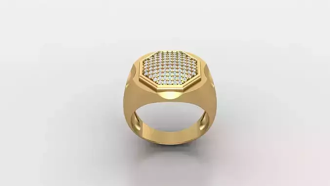 Man Ring Cad File MR  268