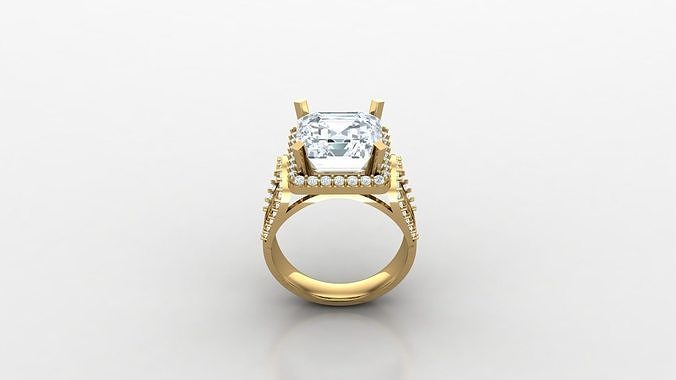 Man Ring Cad File MR  267 3D print model