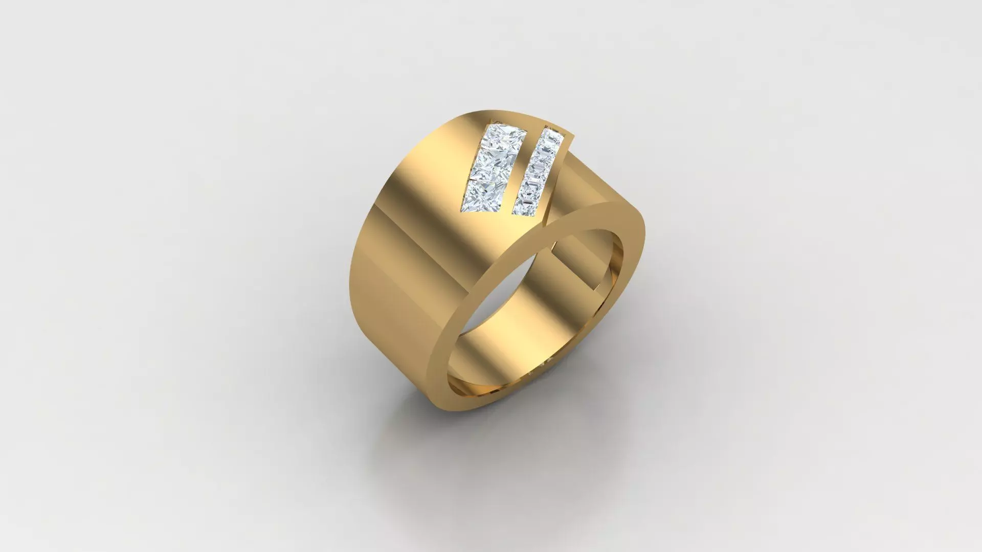 Man Ring Cad File MR  264 3D print model_0