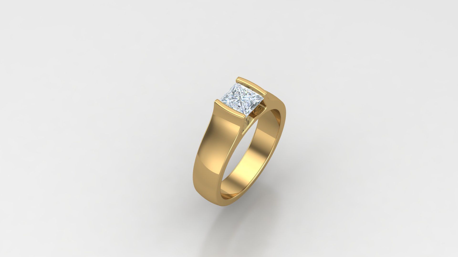 Man Ring Cad File MR 263 3D print model_2