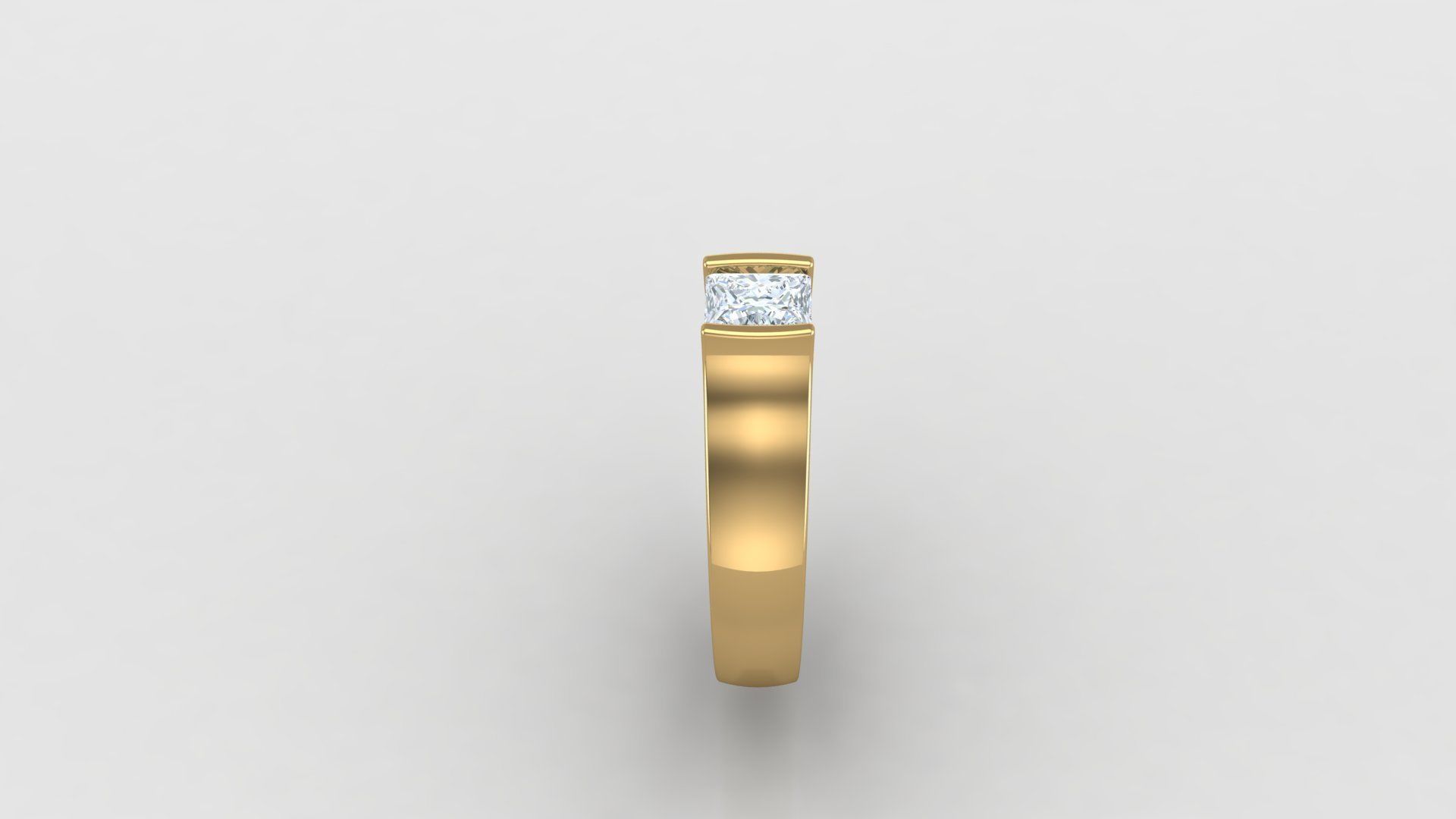 Man Ring Cad File MR 263 3D print model_3