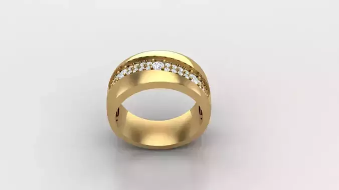 Man Ring Cad File MR  262