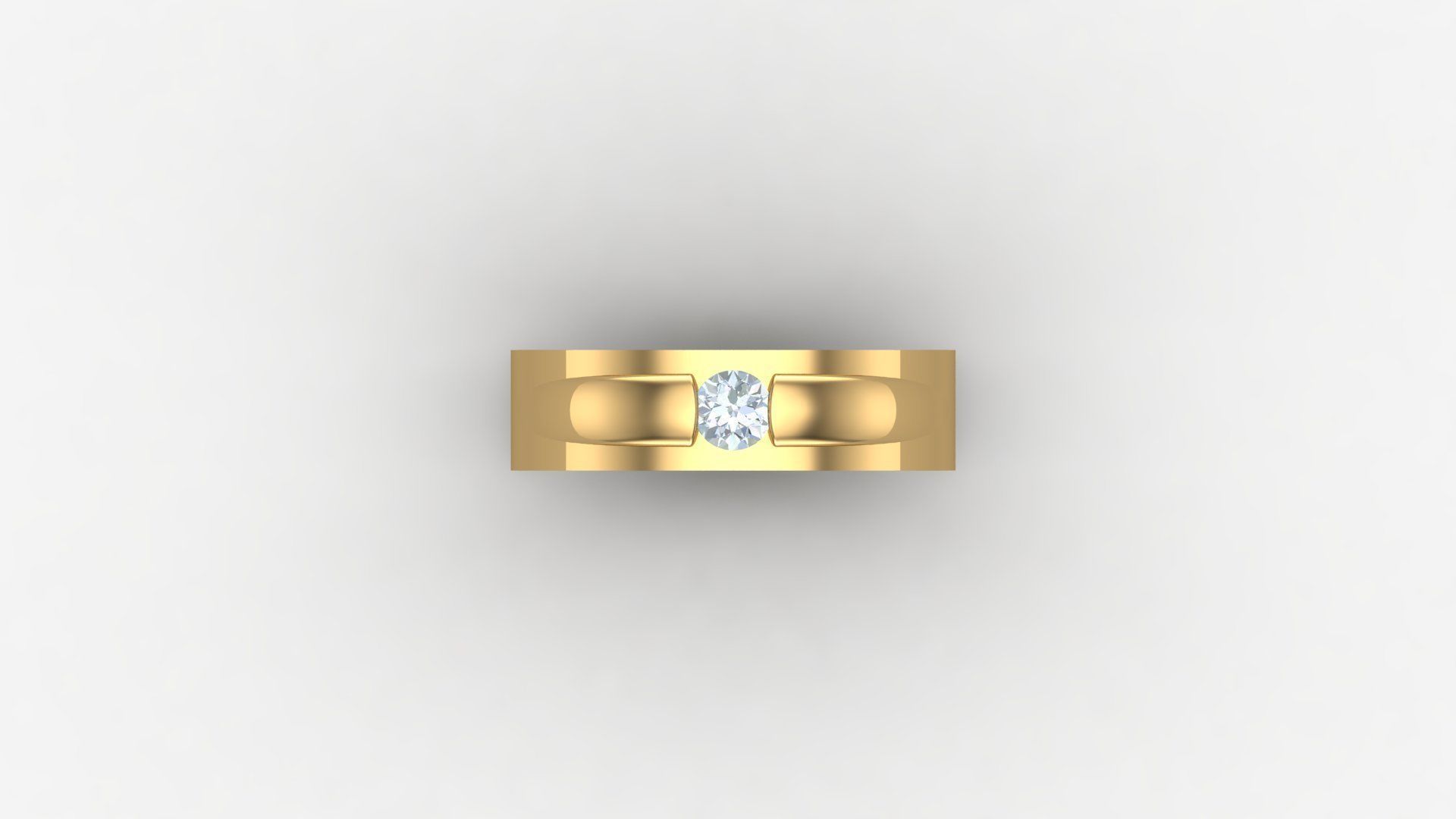 Man Ring Cad File MR 260 3D print model_4
