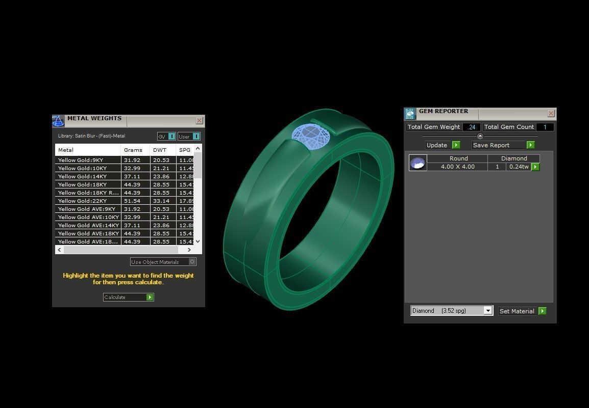 Man Ring Cad File MR 260 3D print model_5