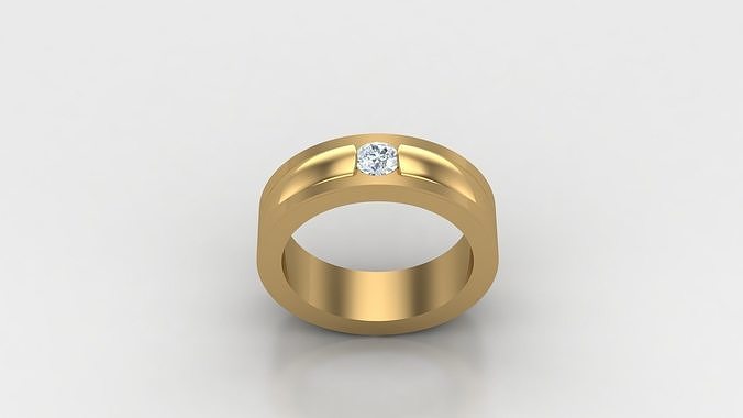 Man Ring Cad File MR  260 3D print model