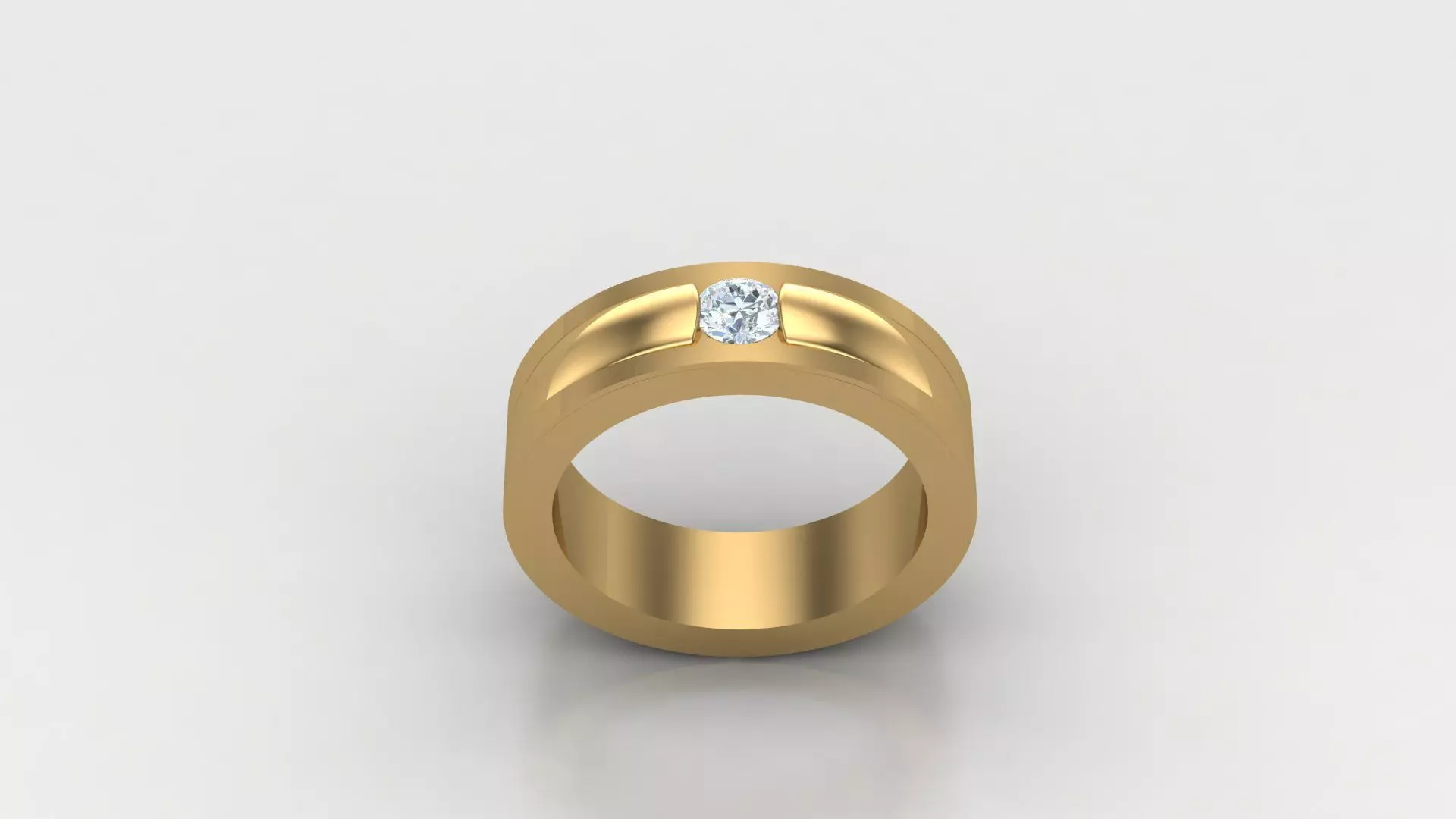 Man Ring Cad File MR 260 3D print model_0