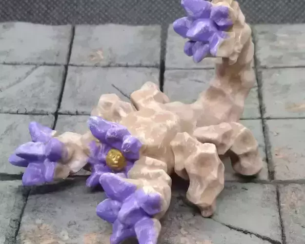 Earth Elemental Miniature 3D print model