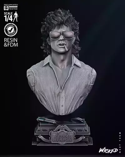 WICKED MOVIE RIGGS BUST TESTED AND READY FOR 3D PRINTING