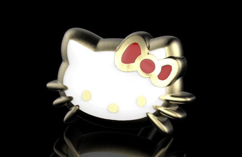 earrings 3D print model_18