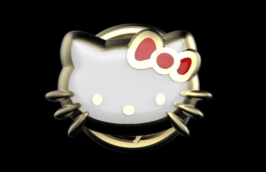 earrings 3D print model_15