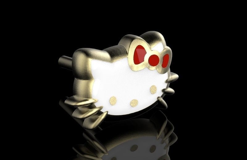 earrings 3D print model_30