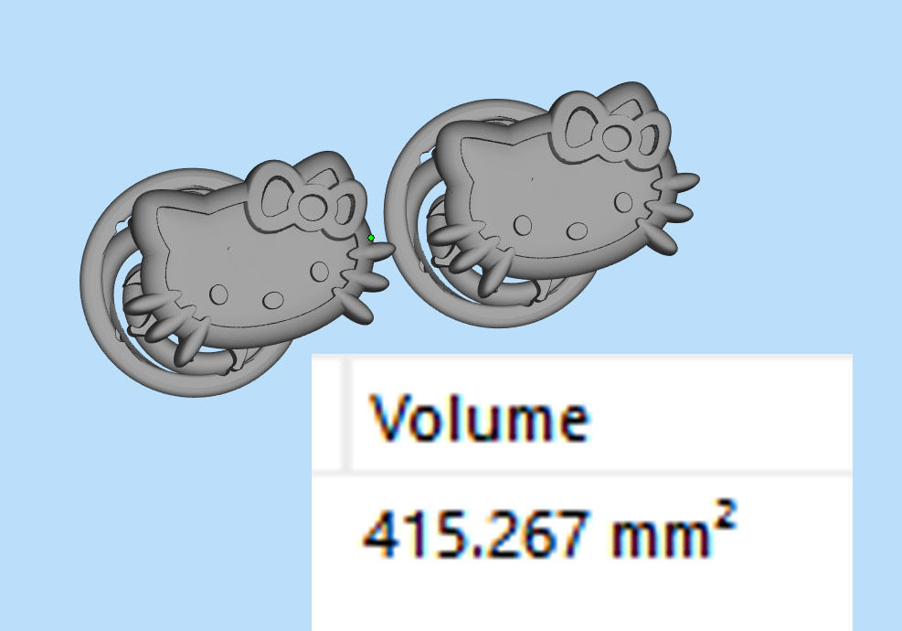 earrings 3D print model_17