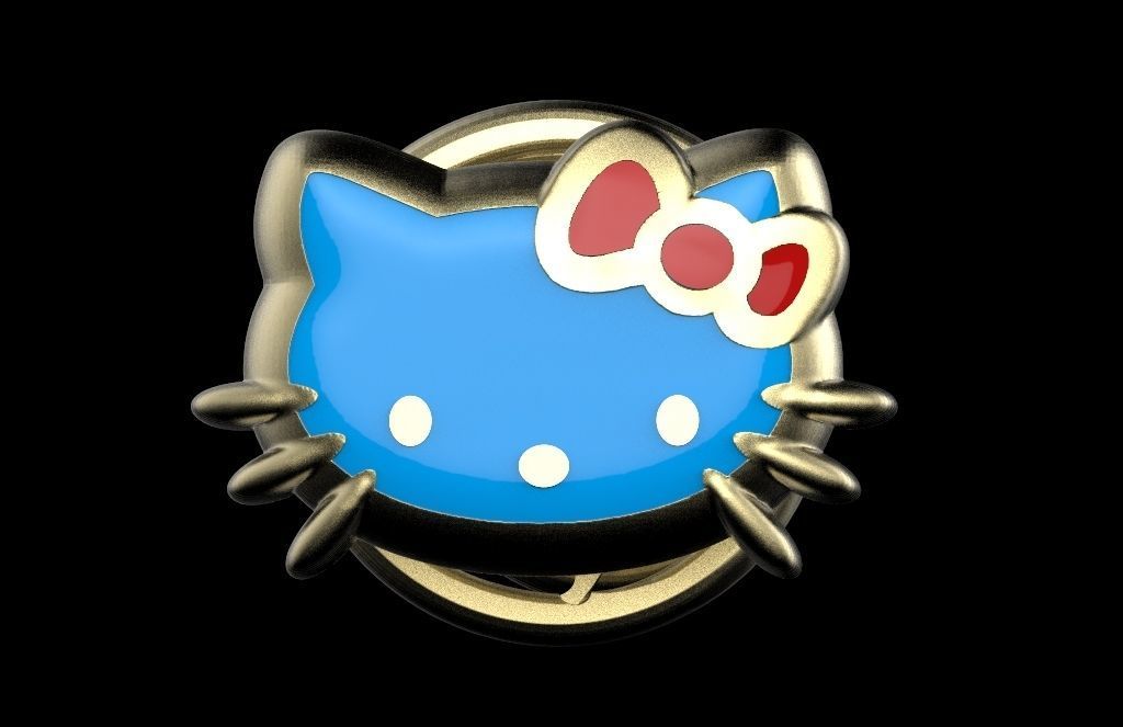 earrings 3D print model_9