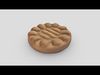 Cookie 3 Low-poly 3D model_1