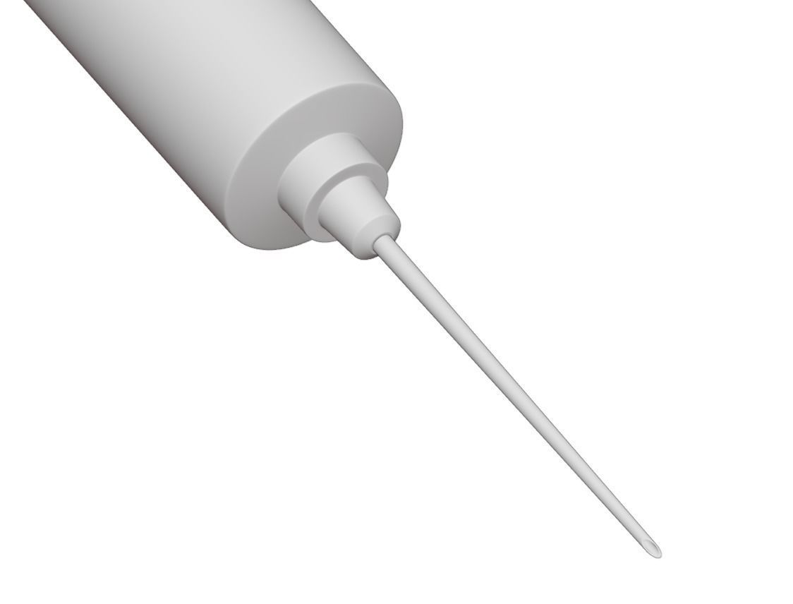 Disposable Syringe 3D model_12