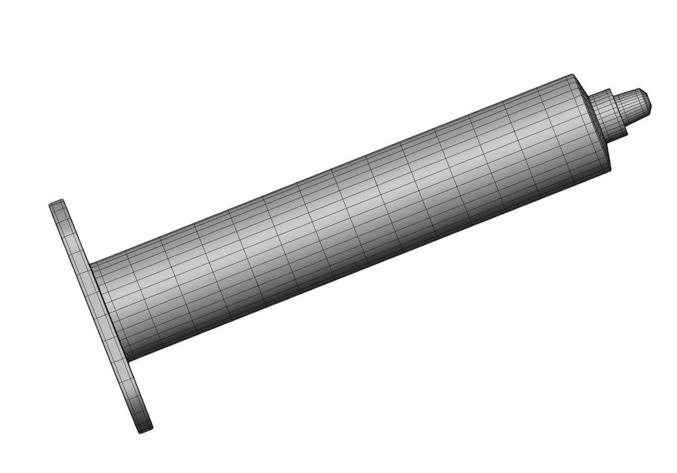 Disposable Syringe 3D model_24