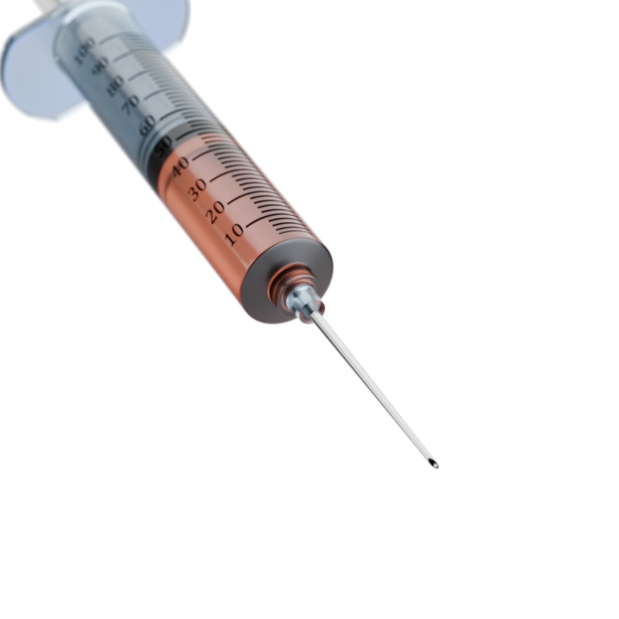 Disposable Syringe 3D model_3