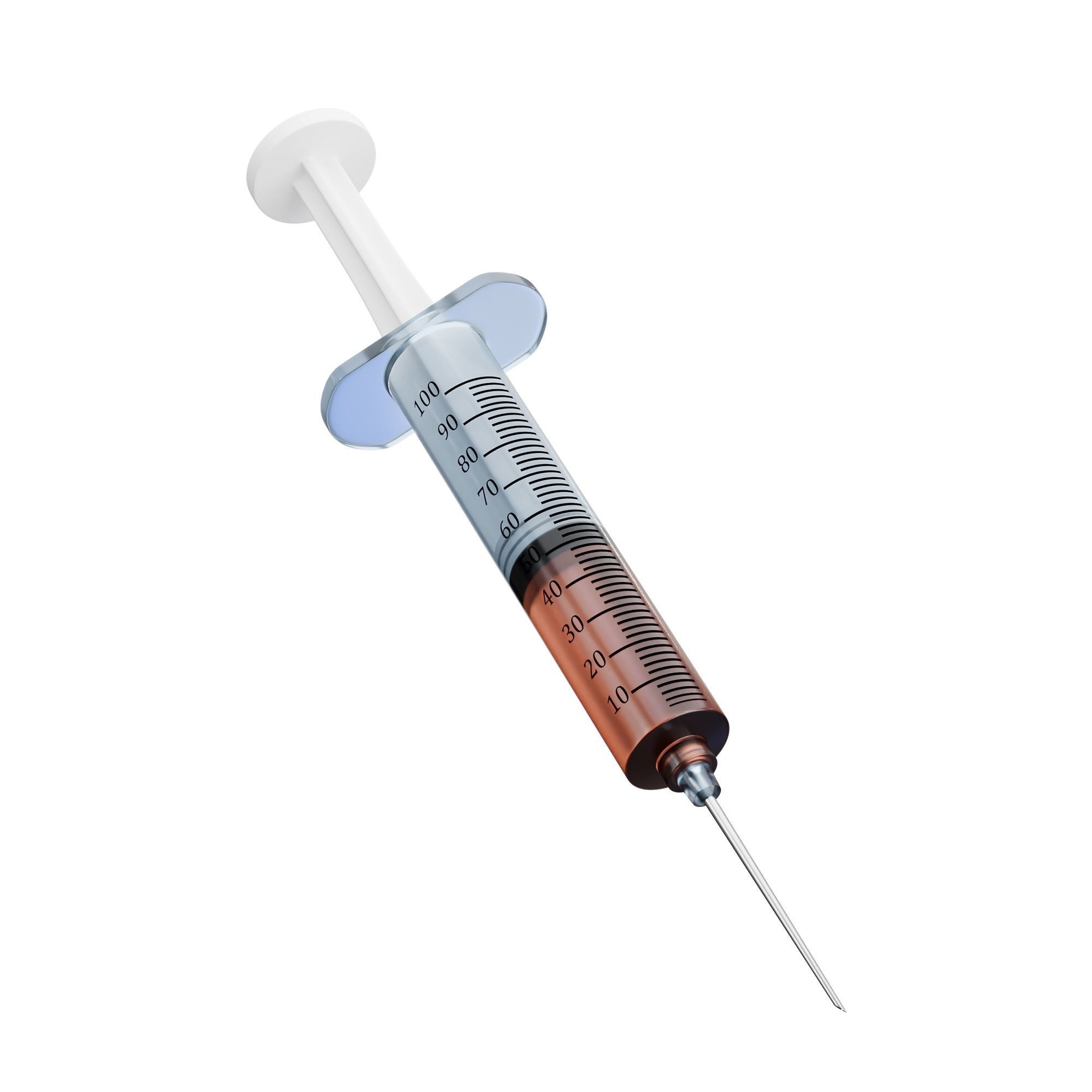 Disposable Syringe 3D model_4