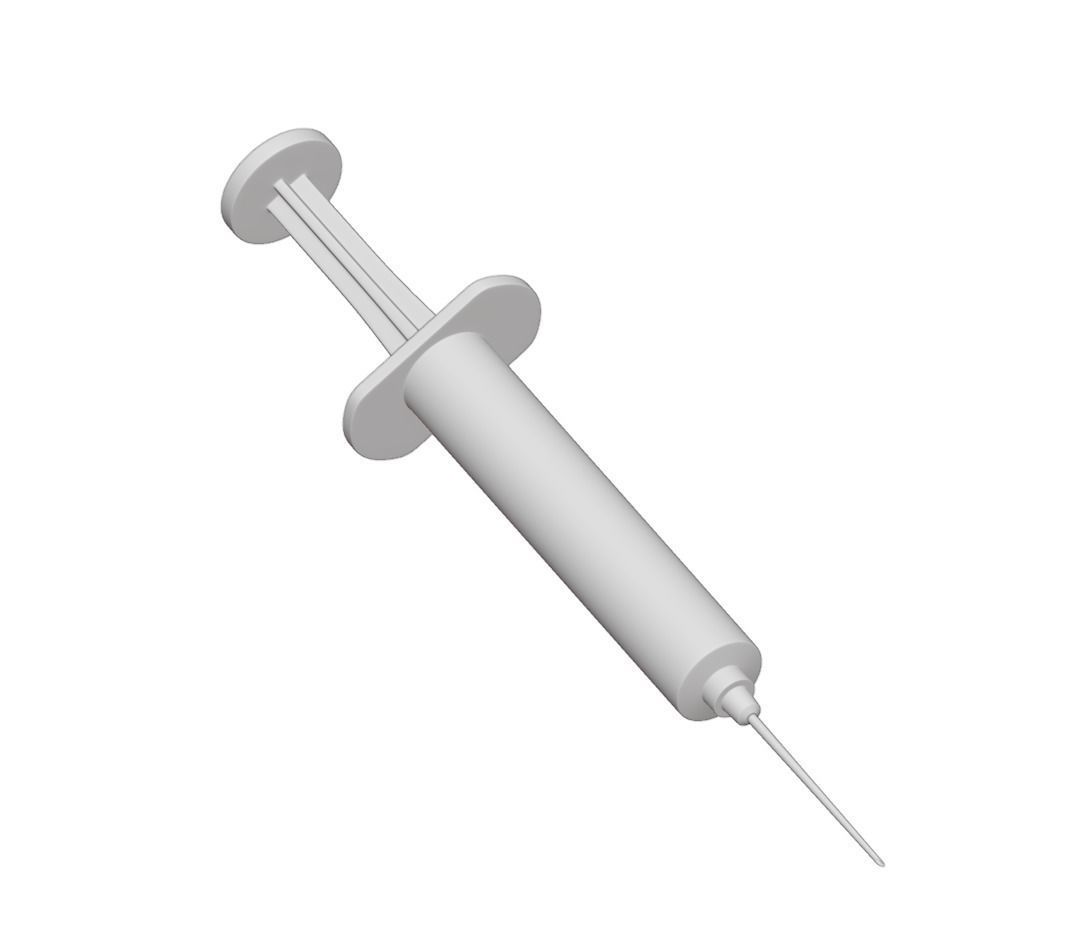 Disposable Syringe 3D model_16