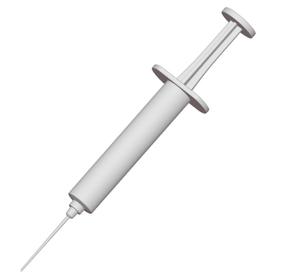 Disposable Syringe 3D model_15