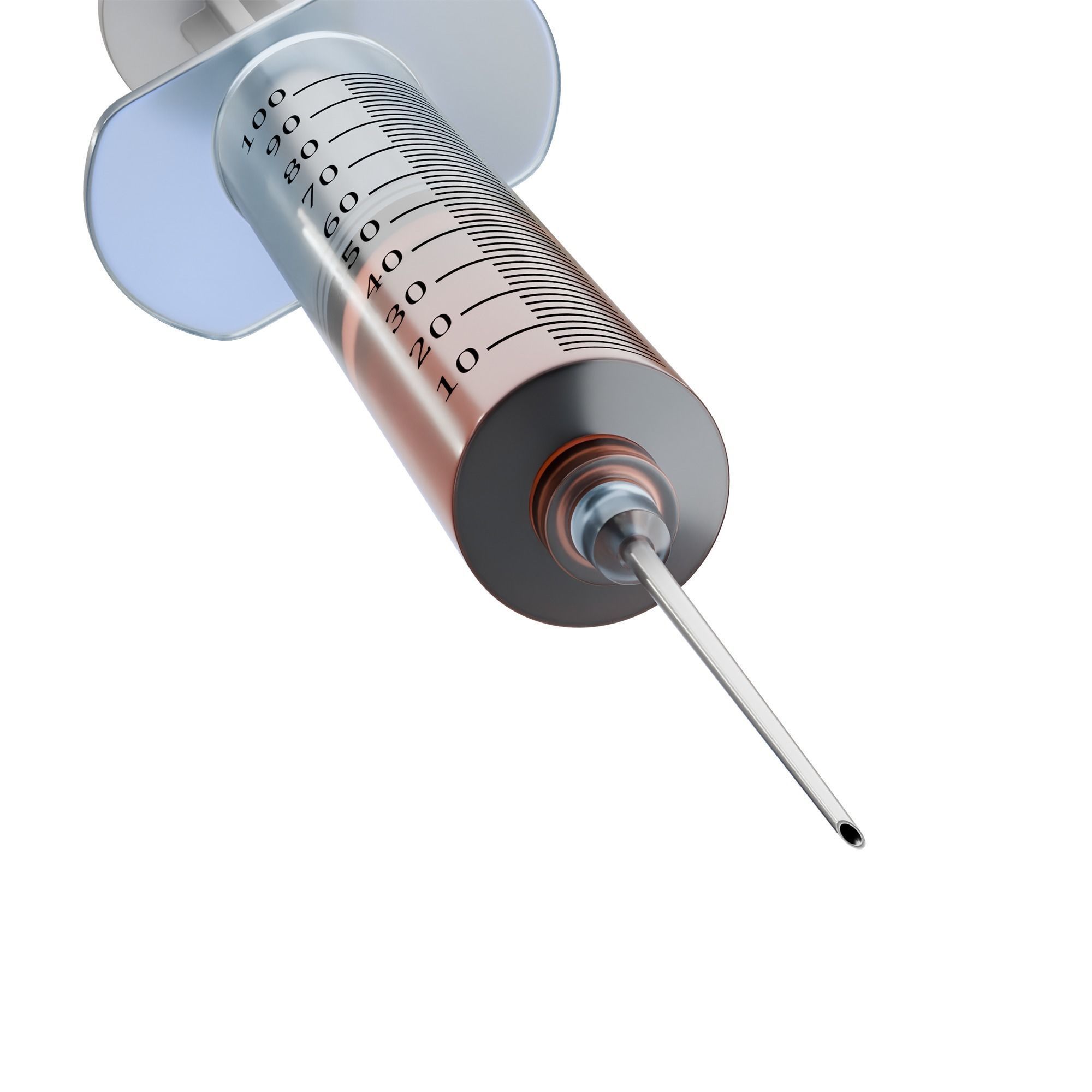 Disposable Syringe 3D model_6