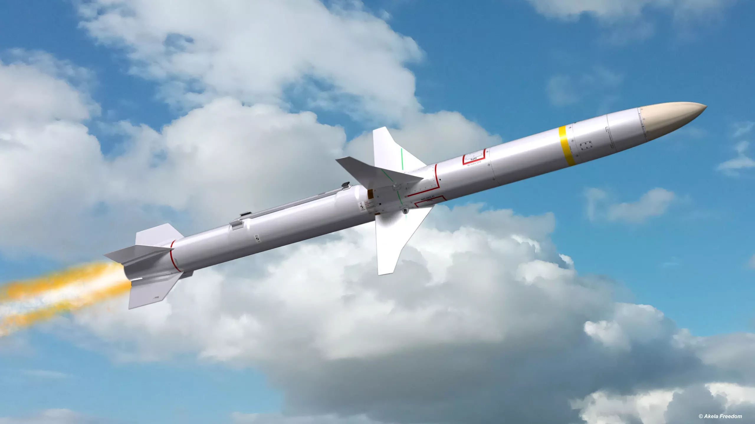 AGM-88E Missile 3D model_0