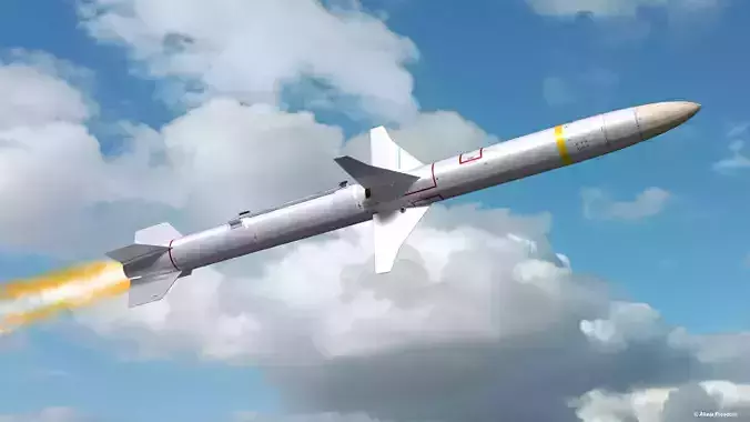 AGM-88E Missile 3D model AGM-88E Missile 3D model