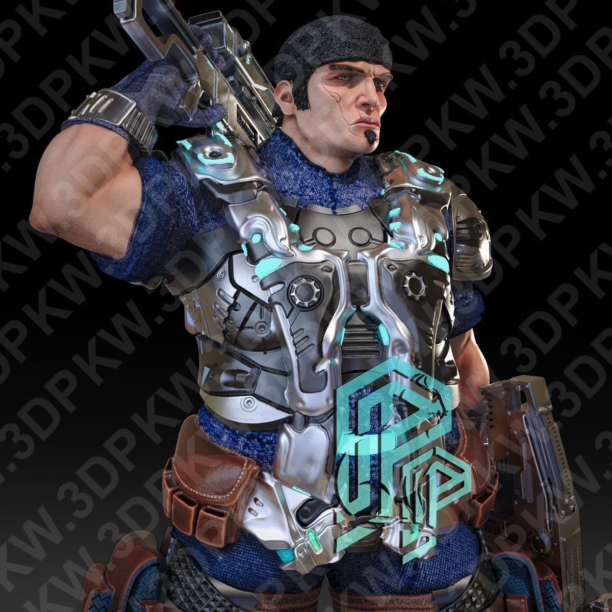 Fan Art G 3D print model_4