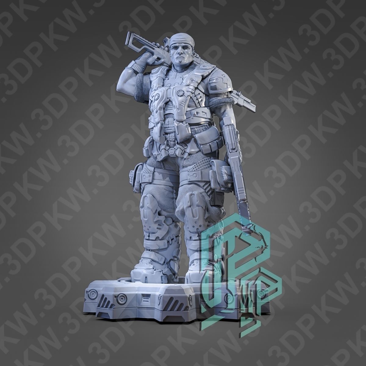 Fan Art G 3D print model_5