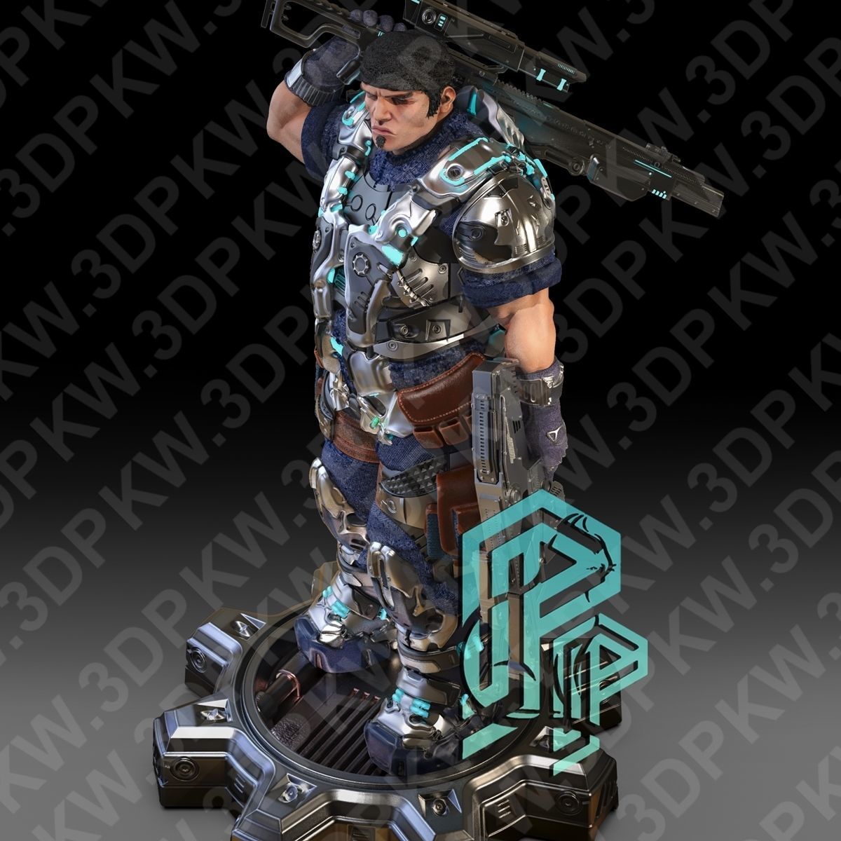 Fan Art G 3D print model_3