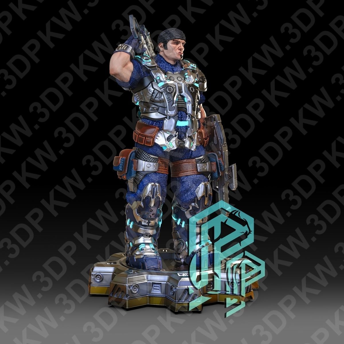 Fan Art G 3D print model_1