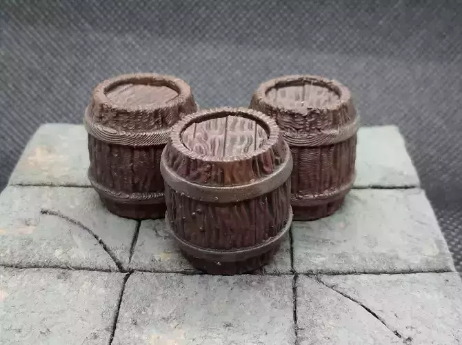 Barrel Scatter Terrain