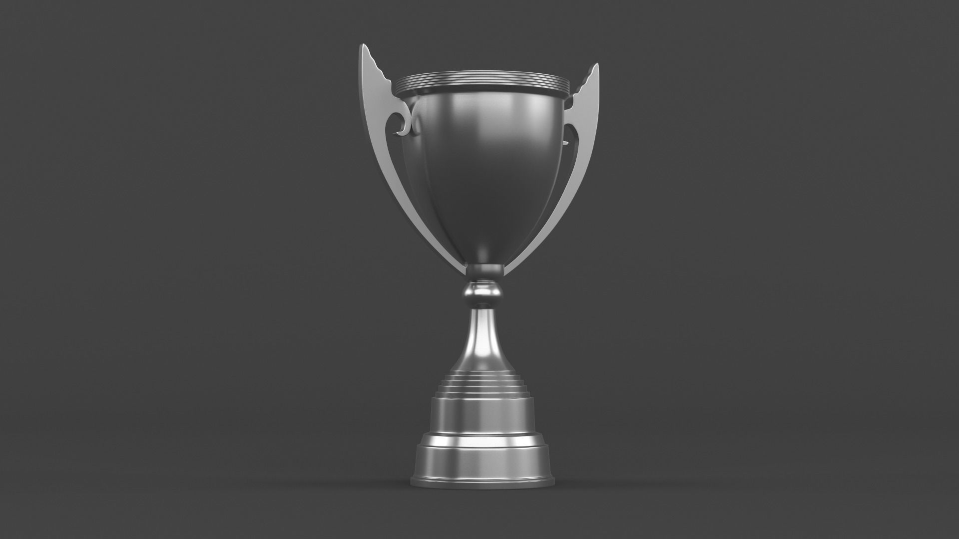 Trophy Cup 3D model_2