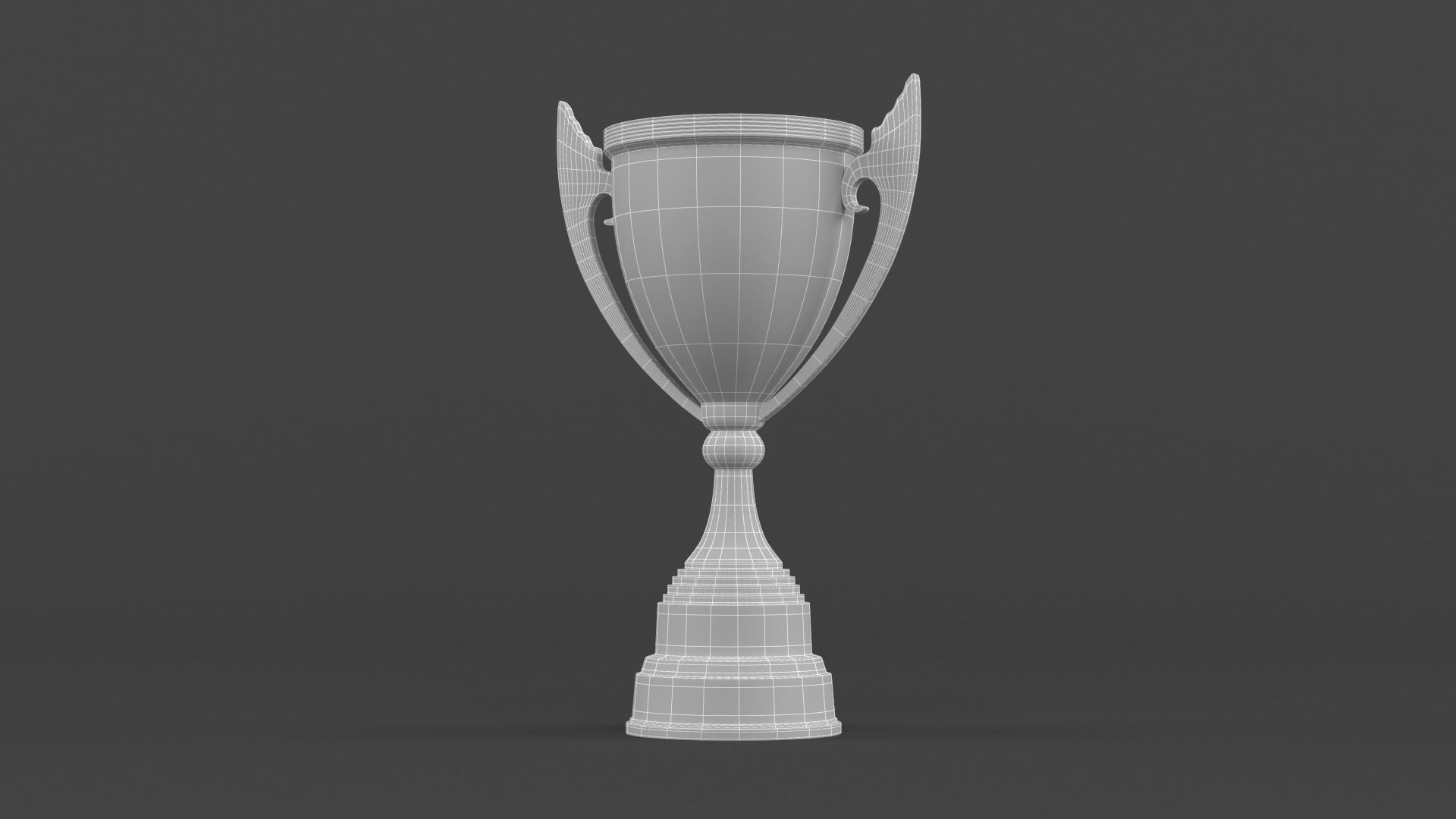 Trophy Cup 3D model_7