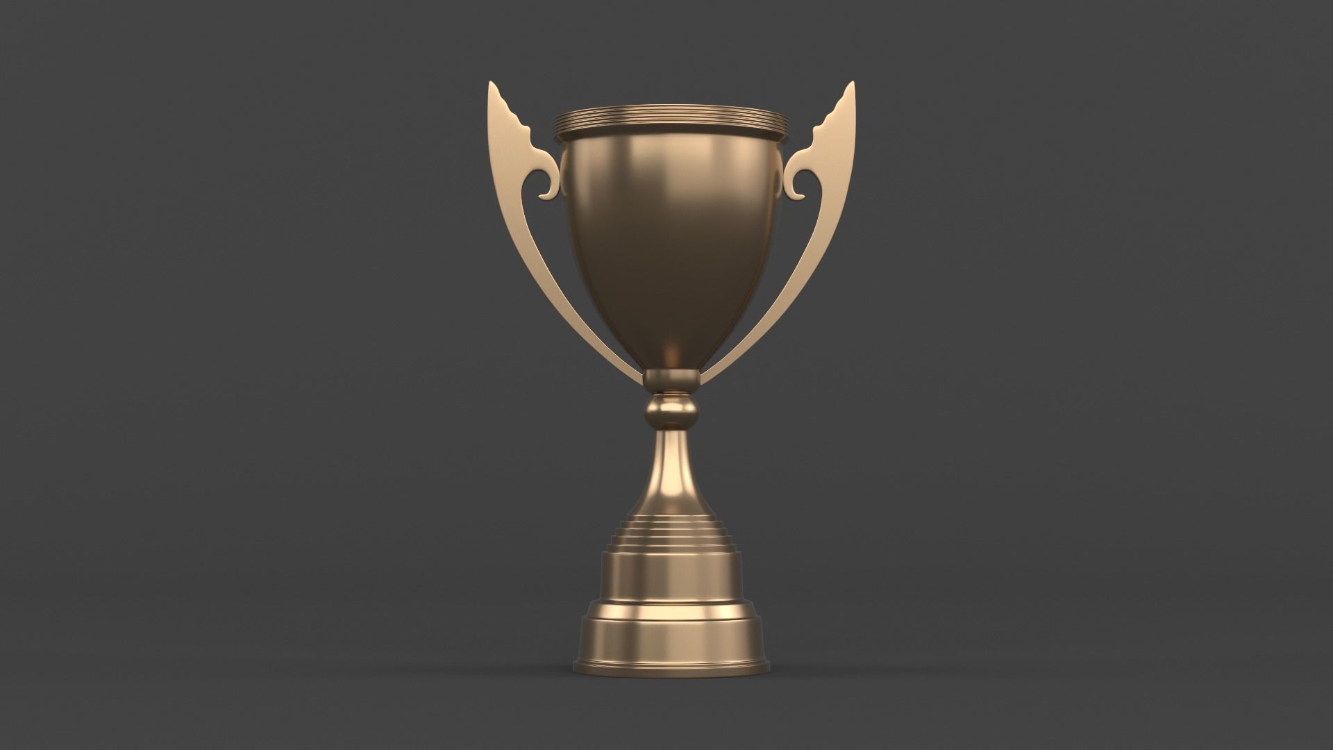 Trophy Cup 3D model_6