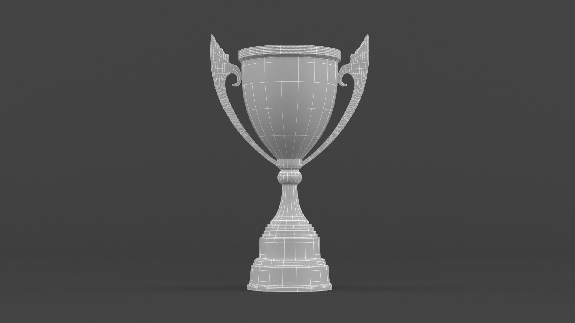 Trophy Cup 3D model_14