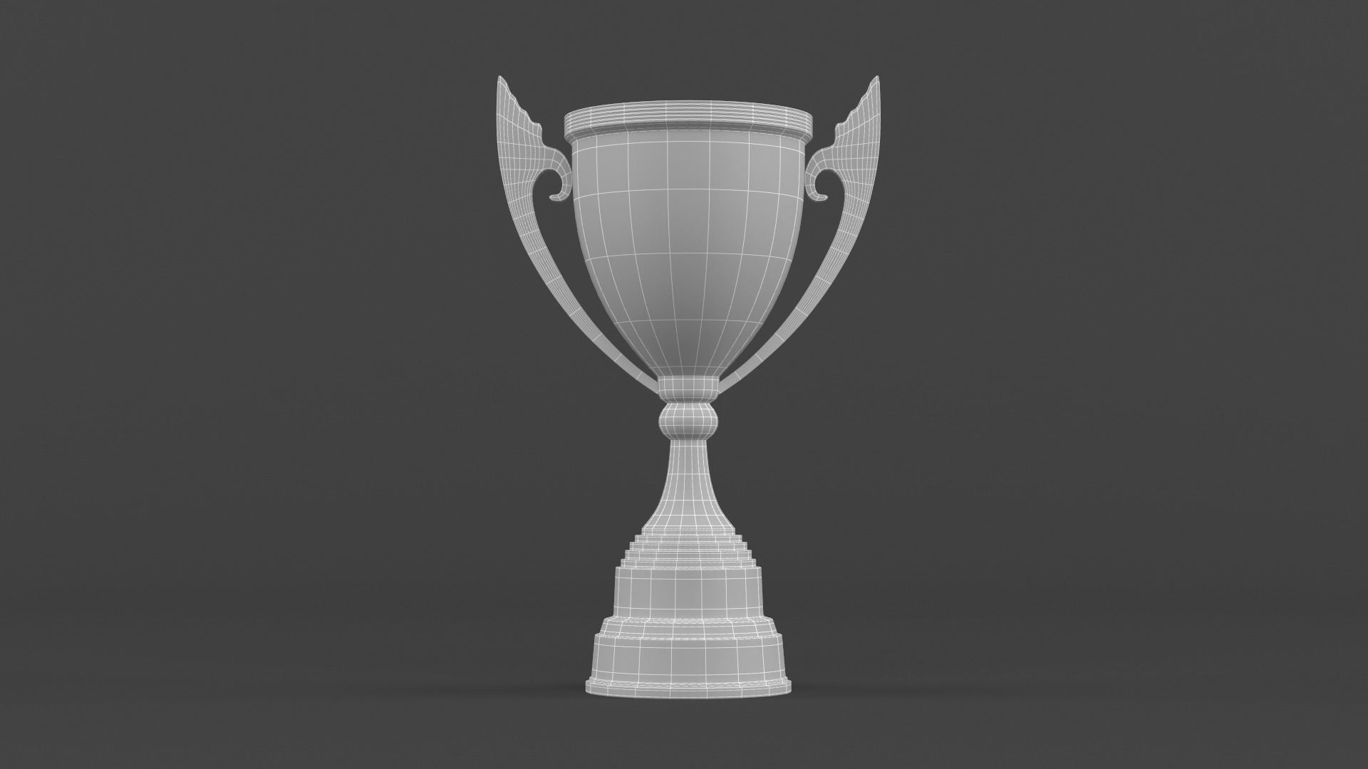 Trophy Cup 3D model_12