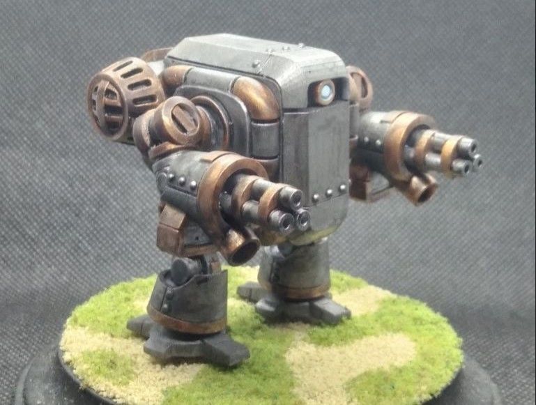 TB-5 Tubs Magitech Mecha Miniature 3D print model_3