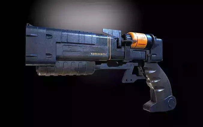 Laser pistols Fallout 3D model