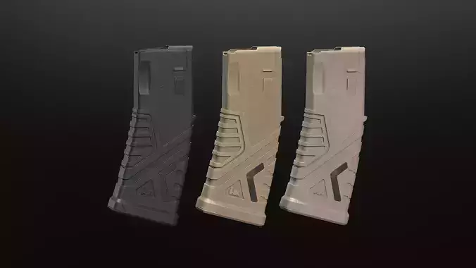 HK Magazine Gen 3 Low-poly 3D model