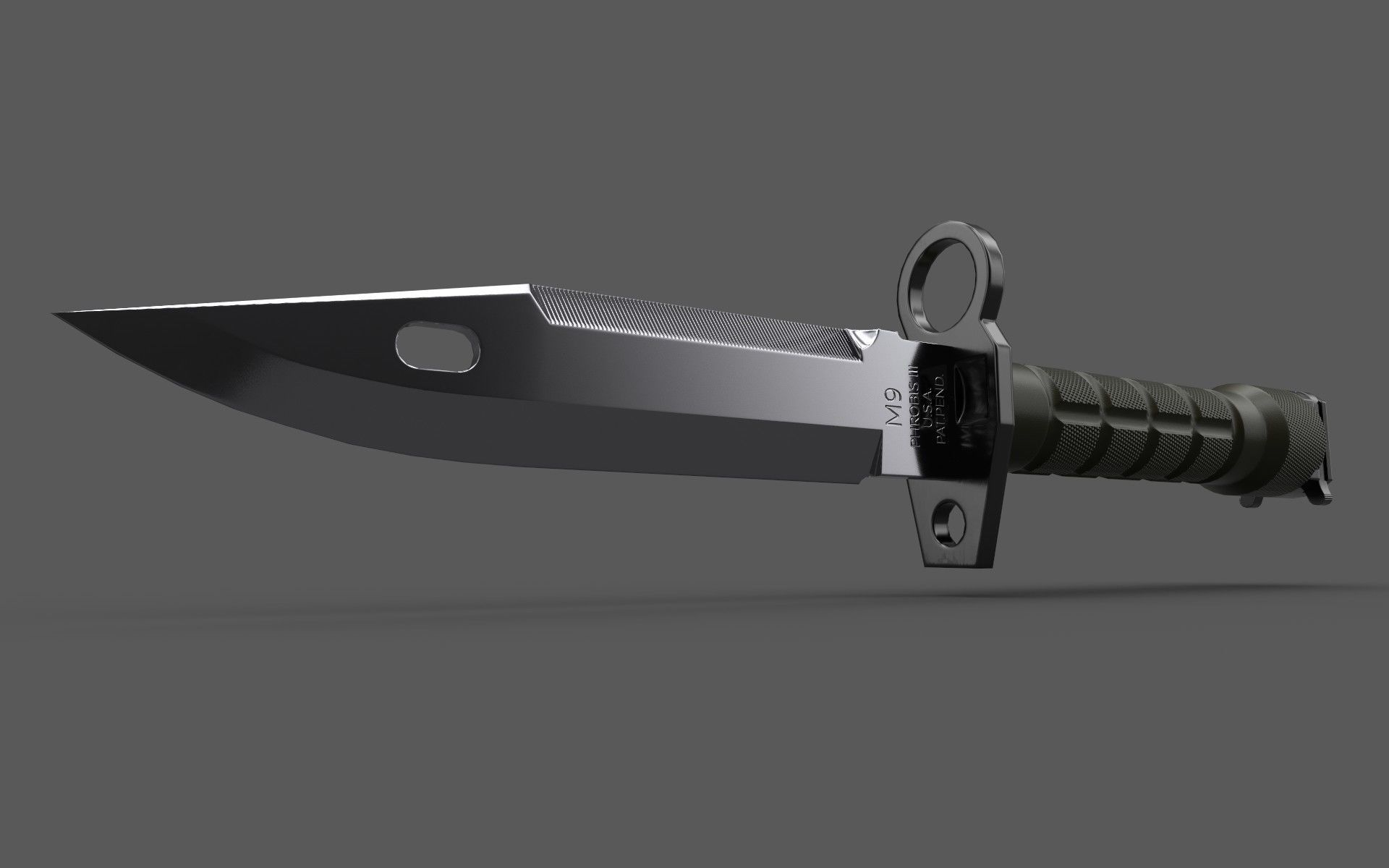 M9 Phrobis III Low-poly 3D model_4