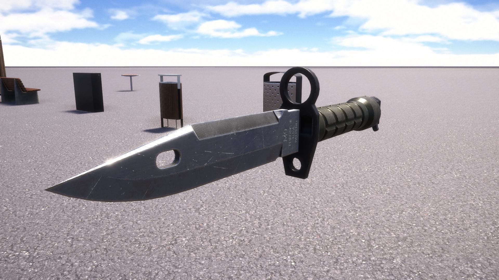 M9 Phrobis III Low-poly 3D model_9