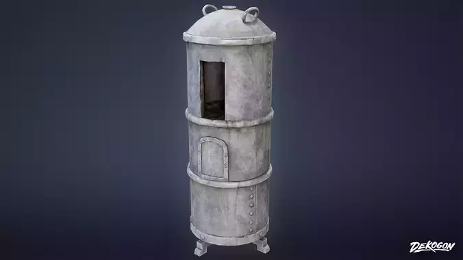 ALCHEMIST WORKSHOP - Alchemy Furnace 01 - LOW POLY