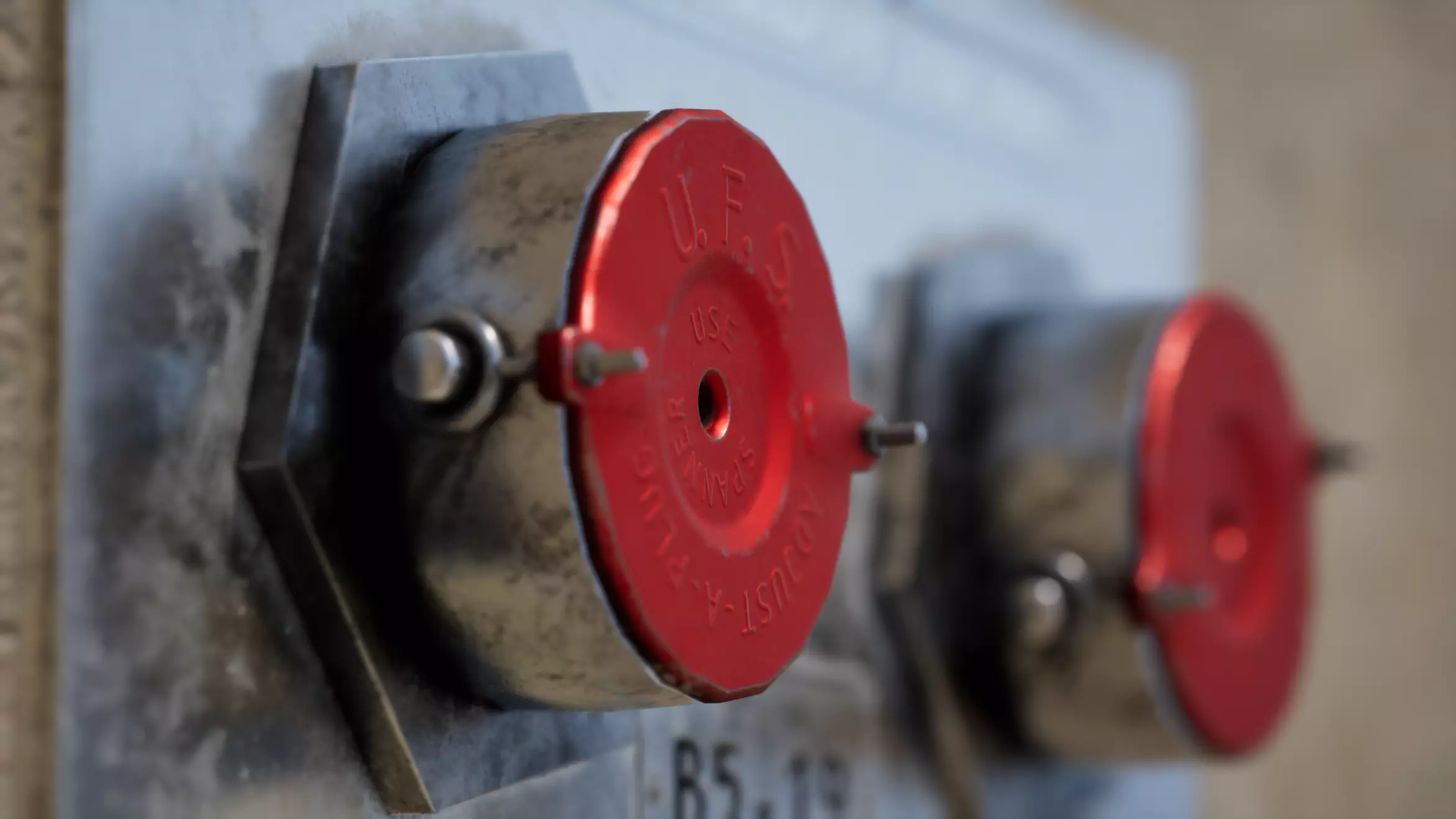 Fire Department Connection Low-poly 3D model_0