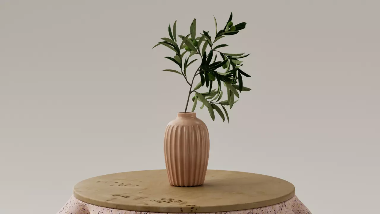 FLORERO - JARRON DECORATIVO 3D print model_0