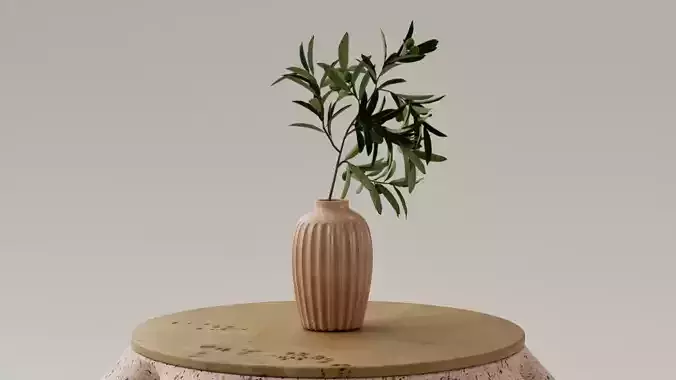 FLORERO - JARRON DECORATIVO 3D print model