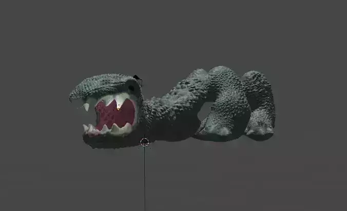 titan snake model Free 3D model